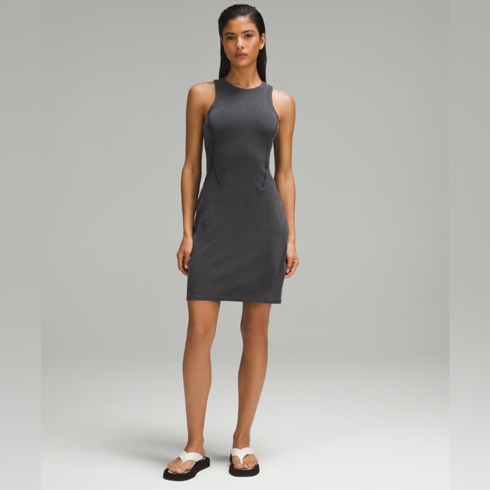 Lululemon size 10 Softstream Ribbed tank dress